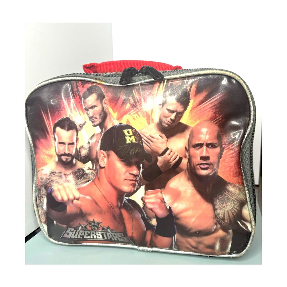 2014 WWE Superstars Softside Storage Bag - The Rock, John Cena & Other Greats